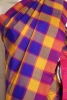Multi Checks Kanjeevaram Silk Saree